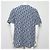 Dior Blue Oblique Kurzarm-Strickpullover für Herren, Relaxed Fit, aus Terry-Baumwolle - Ansicht 4