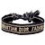 Dior Bracciale in jacquard blu