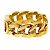 Dior Gold Ring CD Chain Ring Größe - Ansicht 2