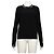 Hermès Strickpullover aus Woll-Kaschmir-Mischung mit Ausschnitt-Detail Black
