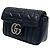 Gucci Borsa Crossbody Matelassé Super Mini - vista 3