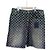 Louis Vuitton Monogram Rainbow Denim Shorts