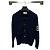 Thom Browne Cashmere Diagonal Cardigan Navy Damen