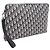 Dior Bolsa de Alça com Zíper e Clutch Oblique Jacquard - vista 2