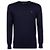 Ralph Lauren Slim Fit Baumwollstrick mit Pony-Logo Navy