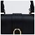 Louis Vuitton Borsa Tote in tela Monogram Nero - vista 4