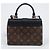 Louis Vuitton Borsa Tote in tela Monogram Nero - vista 5