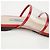 Prada Lackierte transparente Sandalen Rot - Ansicht 10