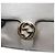 Gucci Graue Schultertasche mit Tragegriff und ineinandergreifenden Details - Ansicht 11
