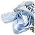 Prada Borsa a tracolla Hobo Multi Re-Edition Blu - vista 9