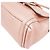 Gucci Borsa a tracolla Bamboo Bella Metallic Pink - vista 5