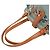 Dior Borsa a tracolla Denim Flower Logo - vista 9