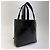 Prada Borsa Tote in pelle con logo impresso Nero - vista 2