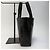 Prada Borsa Tote in pelle con logo impresso Nero - vista 4
