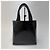 Prada Borsa Tote in pelle con logo impresso Nero - vista 6