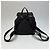 Prada Zaino in nylon con due tasche Nero Medium - vista 4