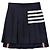 Thom Browne Minigonna plissettata in lana