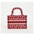 Dior Mini Bolso Tote Marrón Jacquard - vista 4