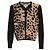 Burberry Leoparden-Cardigan Größe