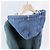 Louis Vuitton Giacca in denim ibrida con cappuccio - vista 6