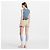 Louis Vuitton Mini shorts de jersey a rayas - vista 5