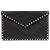 Valentino Clutch a Busta Rockstud in Pelle Nera