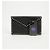 Valentino Clutch a Busta Rockstud in Pelle Nera - vista 7