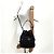 Prada Nylon Triangle Logo Duet Bucket Bag Schwarz - Ansicht 3