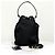 Prada Nylon Triangle Logo Duet Bucket Bag Schwarz - Ansicht 5