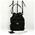 Prada Nylon Triangle Logo Duet Bucket Bag Schwarz - Ansicht 6