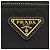Prada Nylon Triangle Logo Duet Bucket Bag Schwarz - Ansicht 7