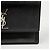 Autre Marque Borsa a Tracolla Sunset Medium in Pelle Liscia con Catena Nero Argento - vista 3