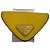 PRADA Saffiano Yellow Münzbeutel