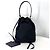 Prada Borsa bucket a tracolla in Re-Nylon con logo triangolare Nero - vista 4