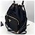 Prada Borsa bucket a tracolla in Re-Nylon con logo triangolare Nero - vista 7