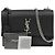Autre Marque Borsa a tracolla Sunset Medium in pelle liscia con catena Nero Argento