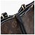 Louis Vuitton Borsa tote e a tracolla in tela Monogram e pelle MM Size Black - vista 20