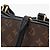 Louis Vuitton Borsa tote e a tracolla in tela Monogram e pelle MM Size Black - vista 21