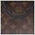 Louis Vuitton Borsa tote e a tracolla in tela Monogram e pelle MM Size Black - vista 22
