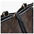 Louis Vuitton Borsa tote e a tracolla in tela Monogram e pelle MM Size Black - vista 23