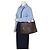 Louis Vuitton Borsa tote e a tracolla in tela Monogram e pelle MM Size Black - vista 35