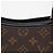 Louis Vuitton Borsa tote e a tracolla in tela Monogram e pelle MM Size Black - vista 4