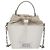 Maison Martin Margiela Mini borsa secchiello da donna in tela bianca