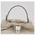 Maison Martin Margiela Mini borsa secchiello da donna in tela bianca - vista 5