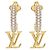 Louis Vuitton Iconic Ohrringe Gold