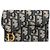 Dior Tarjetero Saddle Bloom Blue Oblique Jacquard