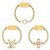 Louis Vuitton Set di Anelli Lady LV Anello Oro
