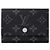 Louis Vuitton Victor Wallet Black Monogram Eclipse Pattern