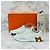 Hermès Bouncing Goatskin Sneakers Blanc - vista 13