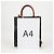Céline Saco de ombro Triope Vertical Cabas Small Canvas Tan - vista 10